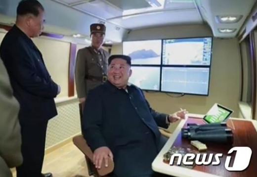 김정은 북한 국무위원장. /사진=뉴스1(조선중앙TV 캡처)    
