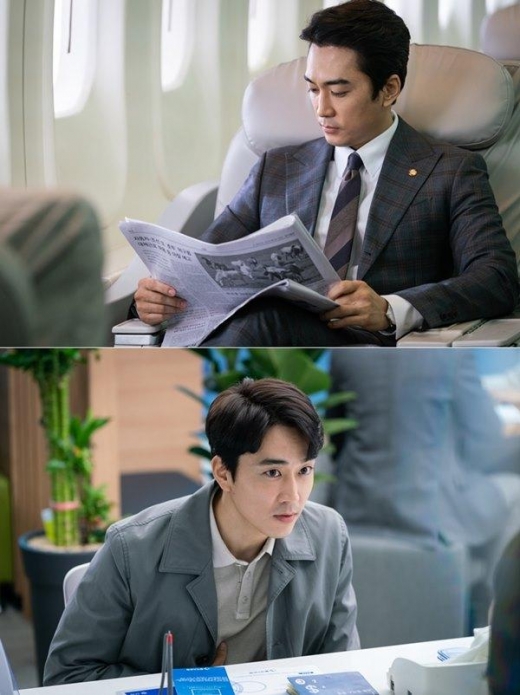 송승헌, tvN '위대한 쇼' 극과극 모습 포착 '궁금증UP'
