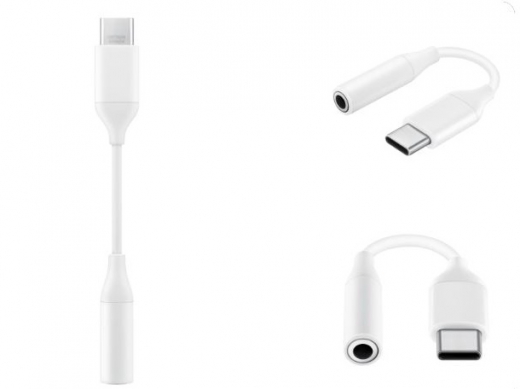 갤럭시노트10 3.5㎜-USB-C 이어폰 젠더. /사진=롤랜드 퀀트 트위터 캡처