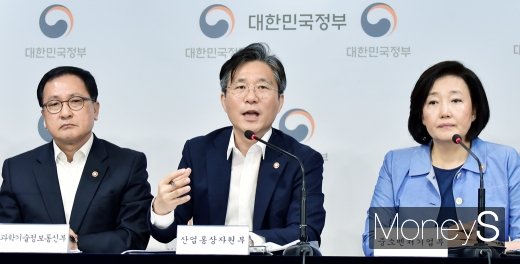 [머니S포토] 성윤모 장관, 