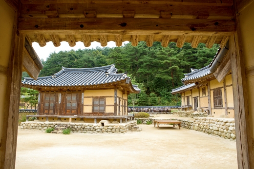 배산임수형의 고택. /사진=이미지투데이