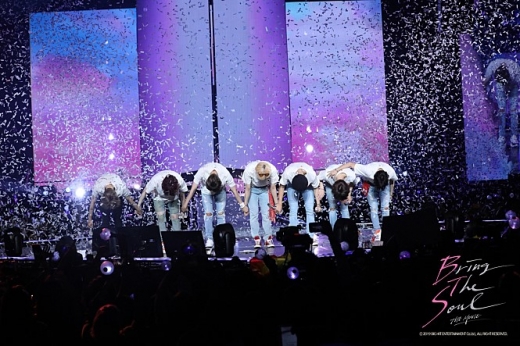 그룹 방탄소년단. /사진=영화 '브링 더 소울:더 무비' 스틸컷