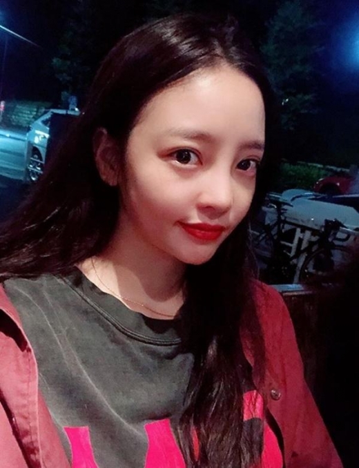구하라, 밝은 근황 '여전한 미모'