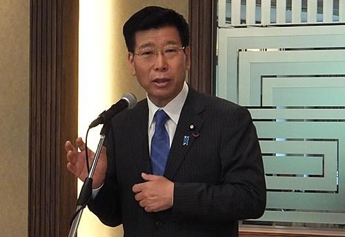 발언 논란 에토 세이이치 전 보좌관. /사진=뉴시스(페이스북 캡처)   