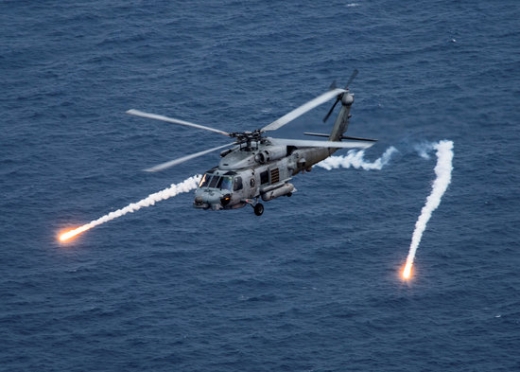 록히드마틴의 MH-60R 시호크 헬리콥터. /사진=로이터
