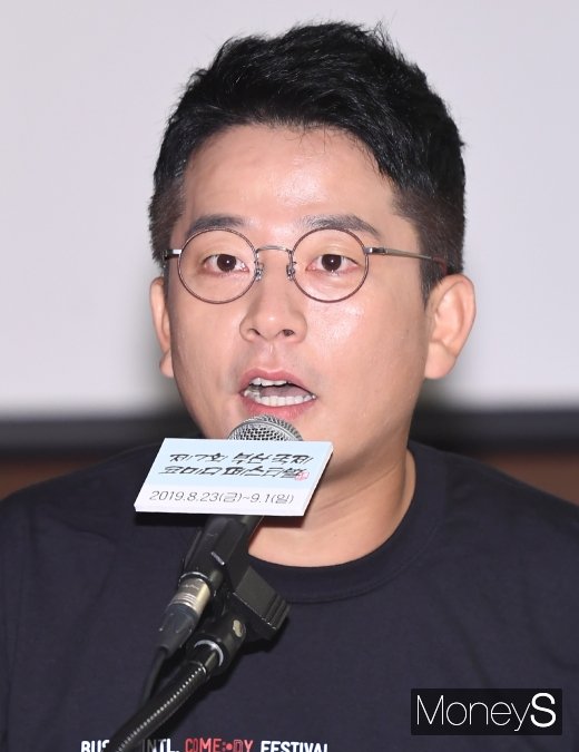 [머니S포토] 내기골프 논란 후 공식사과하는 김준호