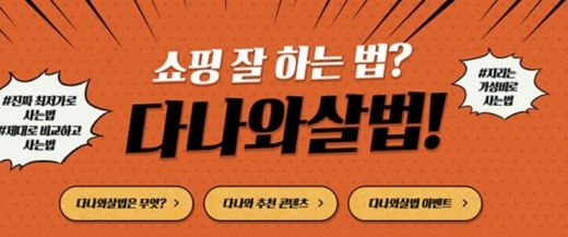 다나와살법. /사진=다나와 홈페이지 캡처