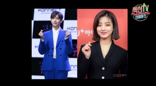 강다니엘(왼쪽) 트와이스 지효. /사진=MBC 제공  