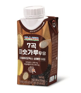 파스퇴르 '7곡 미숫가루우유'. /사진=롯데푸드 제공