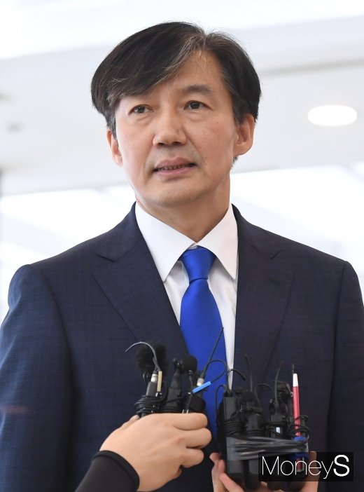 [머니S포토] 법무부장관 내정된 조국 전 민정수석
