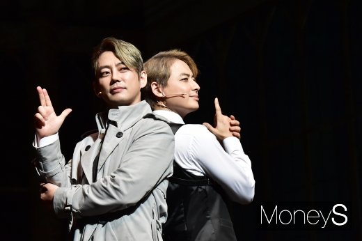 [머니S포토] 테이-이지훈, 시티오브앤젤의 명탐정 스톤