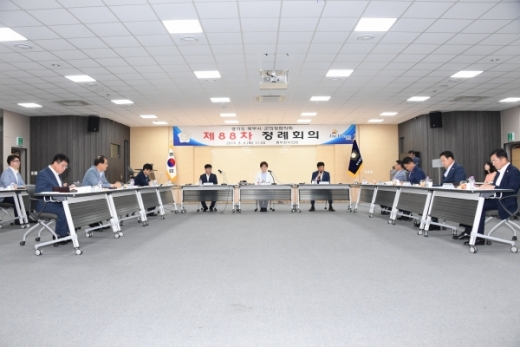 동양대학교에서 열린 경기도 북부시·군의회 의장협의회(회장 이윤승 고양시의회 의장) 제88차 정례회의. / 사진제공=동두천시의회