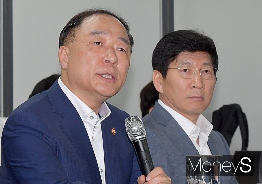 [머니S포토] 모두발언 하는 홍남기 경제부총리