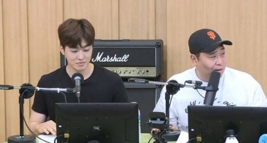 동기인 장예원 아나운서를 언급한 조정식 아나운서(왼쪽). /사진=SBS 파워FM '두시탈출 컬투쇼' 캡처