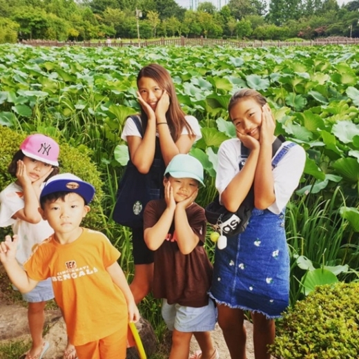 이동국 자녀 근황. /사진=이수진 인스타그램 캡처    