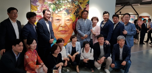 안혜영 부의장, 위안부 특별전 오프닝행사 참석. / 사진제공=경기도의회