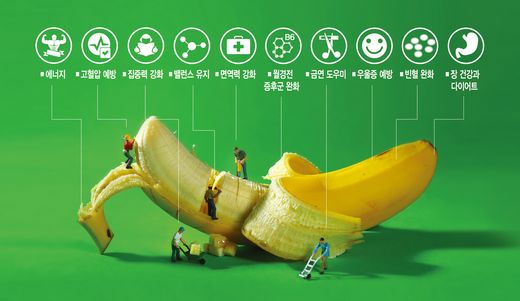 당신의 건강을 위해, 데일리 바나나 어떠세요?