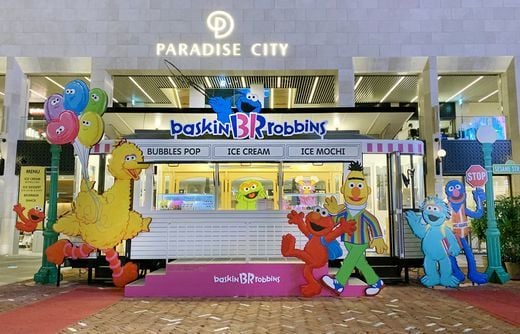 SPC 배스킨라빈스, 인천 파라다이스시티 ‘세서미 스트리트’ 팝업스토어 오픈
