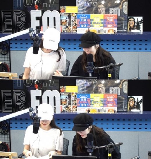 다비치. /사진=SBS 보이는라디오 캡처