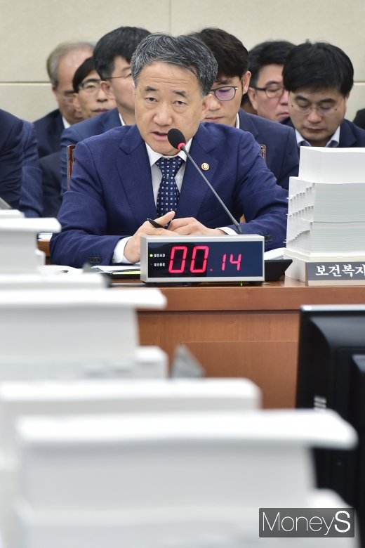 [머니S포토] 박능후 장관 