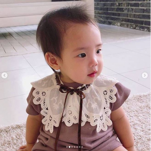 유진 둘째딸. /사진=유진 인스타그램