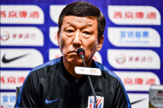 상하이 선화의 최강희 감독. /사진=상하이 선화 공식 홈페이지 캡처