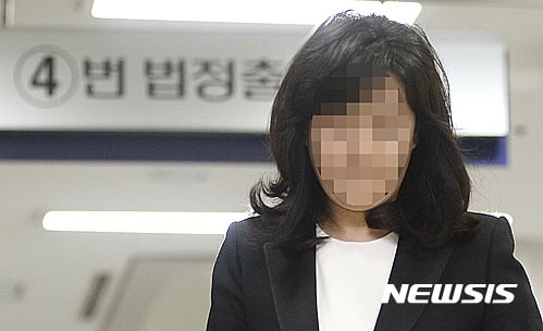 우병우 전 청와대 민정수석의 부인 이민정씨. /사진=뉴시스   