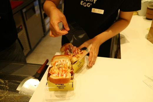 스크램블 에그 토스트 '야미에그' 외식시장 인기 … 신선한 식재료로 승부해