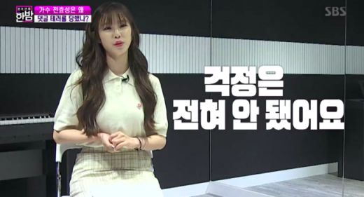 전효성 악플심경. /사진=한밤 방송캡처