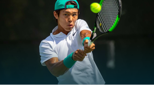  21일(한국시간) 미국 노스캐롤라이나주 윈스턴세일럼서 열린 ATP 투어 윈스턴세일럼오픈 단식 본선 2회전에서 세계랭킹 41위 후베르트 후르카치에게 석패한 이덕희. /사진=ATP 공식 홈페이지