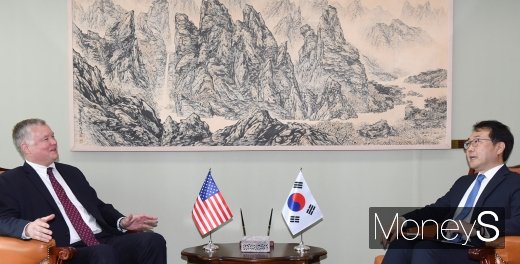 [머니S포토] 한미 북핵 수석대표 협의, 무슨 대화 오갔나?