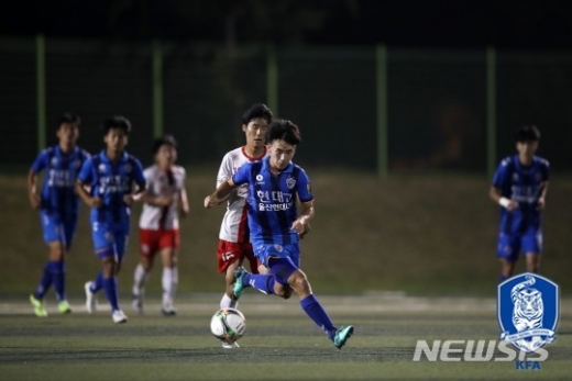 울산 현대고 공격수 황재환. /사진=대한축구협회 제공