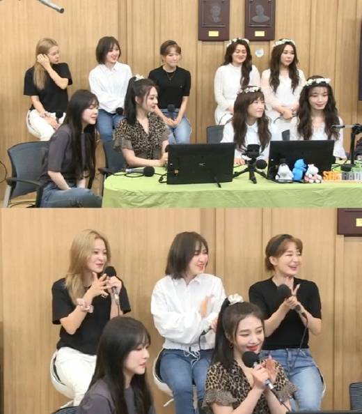 그룹 레드벨벳과 셀럽파이브. /사진=SBS 보이는 라디오