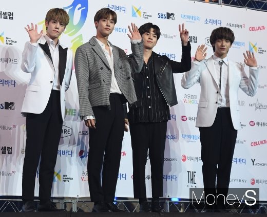 [머니S포토] 엔플라잉 '2019 소리바다 어워즈 왔어요'
