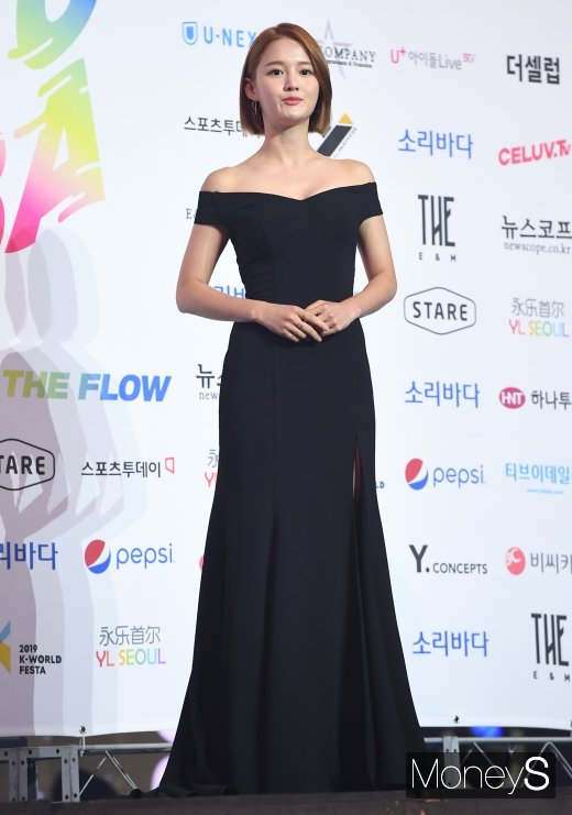 [머니S포토] 남보라, 우아한 블랙 드레스 자태(2019 SOBA)