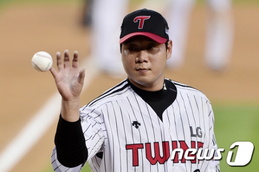 현역 은퇴를 발표한 LG 트윈스 투수 류제국. /사진=뉴스1