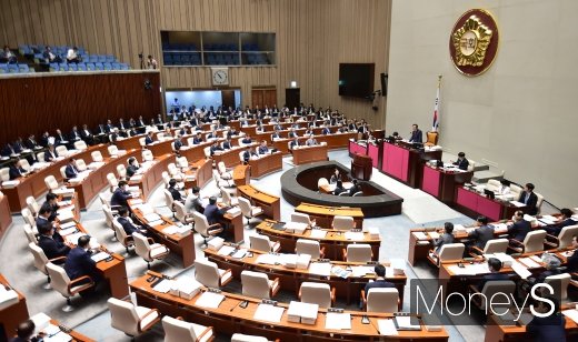 [머니S포토] 2019회계연도 결산 관련 국회 예결위 회의