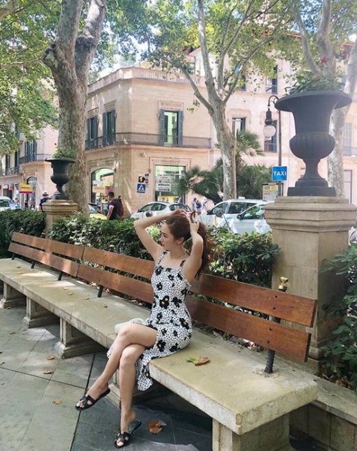 제시카 스페인 방문 모습. /사진=제시카 인스타그램 캡처  