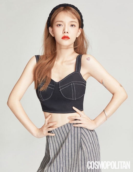 지민. /사진=코스모폴리탄