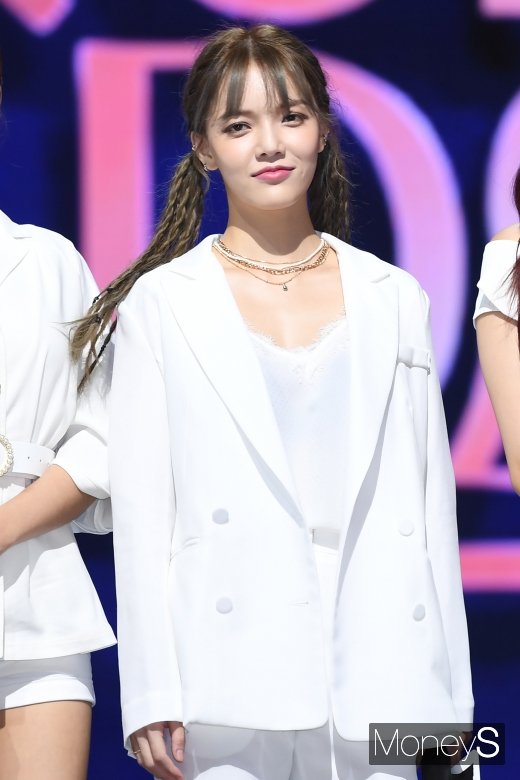 [머니S포토] AOA 지민, 개성 넘치는 헤어스타일