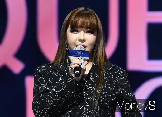 [머니S포토] 박봄 '멋진 무대 보여드릴게요'
