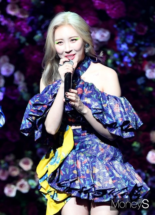 [머니S포토] 선미 '8kg 증량 했어요'