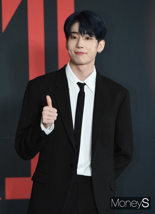 [머니S포토] 엑스원 한승우 'X1의 리더'