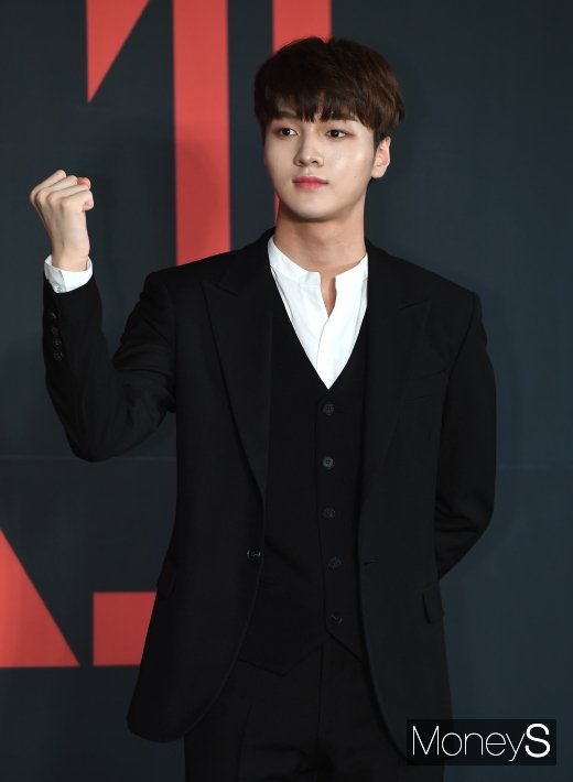 [머니S포토] 엑스원 차준호 '눈에 띄는 조각미남'