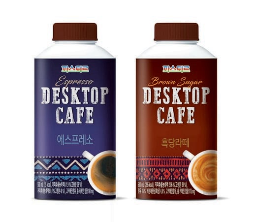 파스퇴르, 오피스 직장인을 위한 500ml 대용량 '데스크탑 카페' 선보여