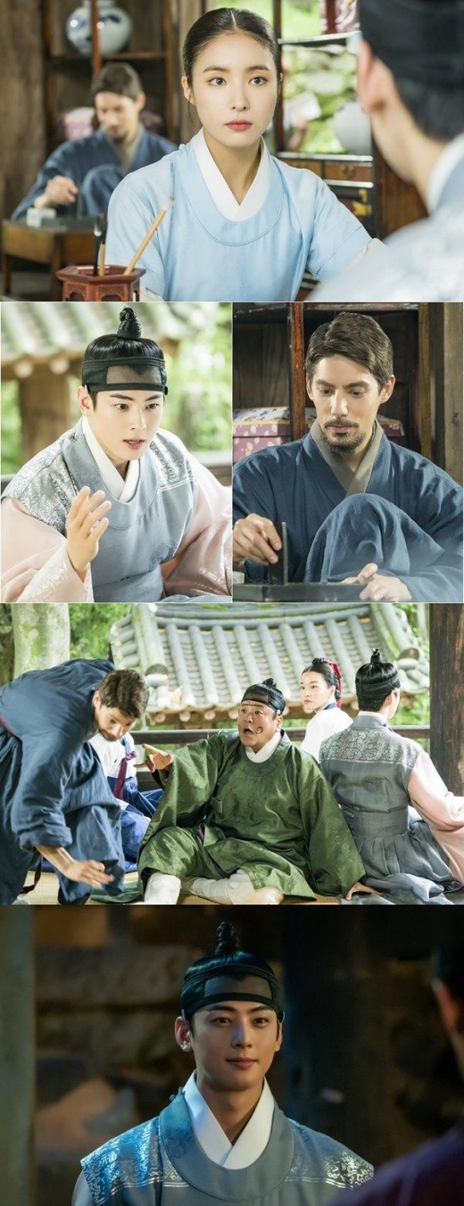 '신입사관 구해령' 신세경 차은우 파비앙, 국경 초월한 우정 포착