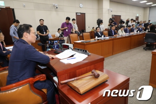 29일 국회 정치개혁특별위원회 전체회의. /사진=뉴스1  