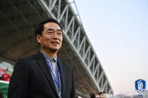최인철 신임 여자 축구 국가대표팀 감독. /사진=대한축구협회 제공