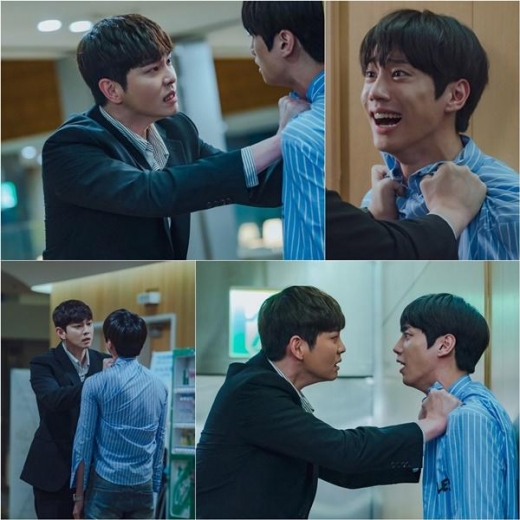 ‘미스터 기간제’ 윤균상, 이준영을 향한 분노 폭발 멱살잡이! 일촉즉발 상황 전개