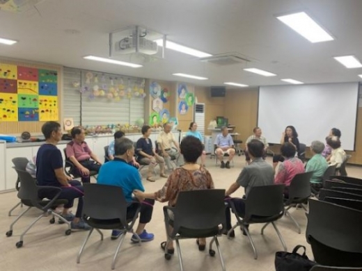 하남시 '두뇌건강학교' 수업 장면. / 사진제공=하남시